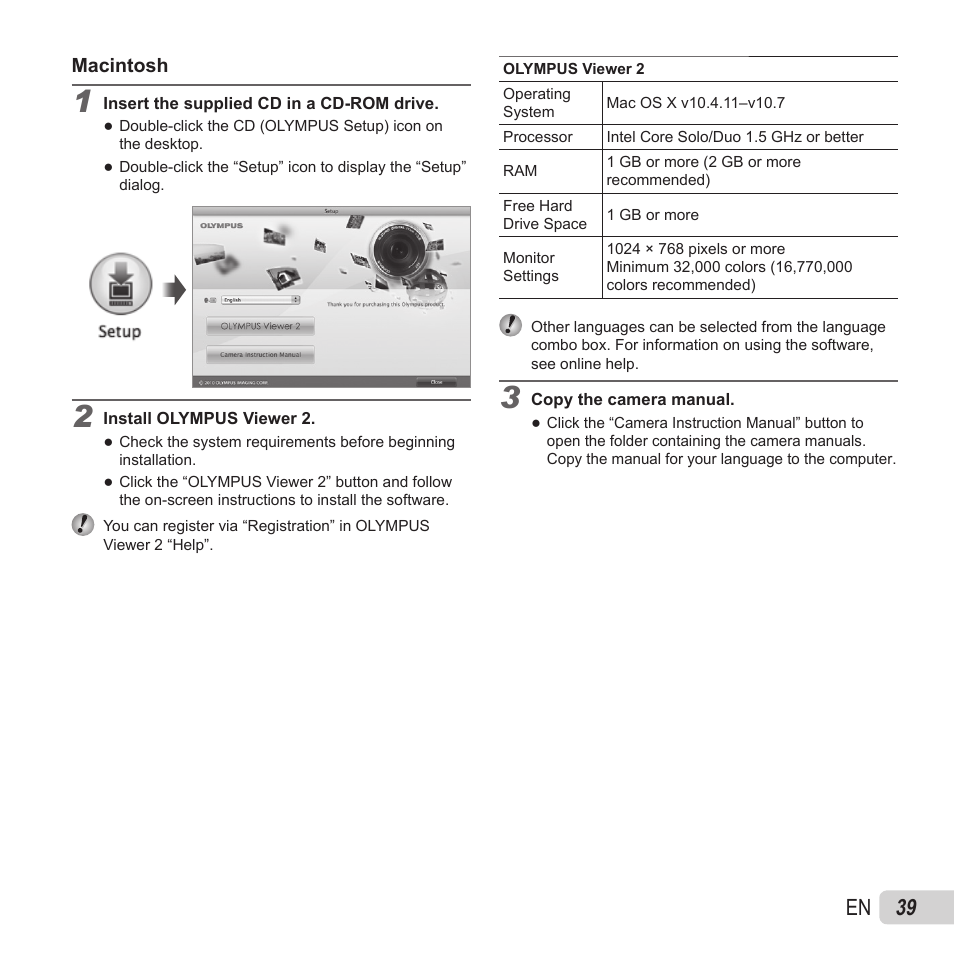 39 en | Olympus VH-410 User Manual | Page 39 / 71