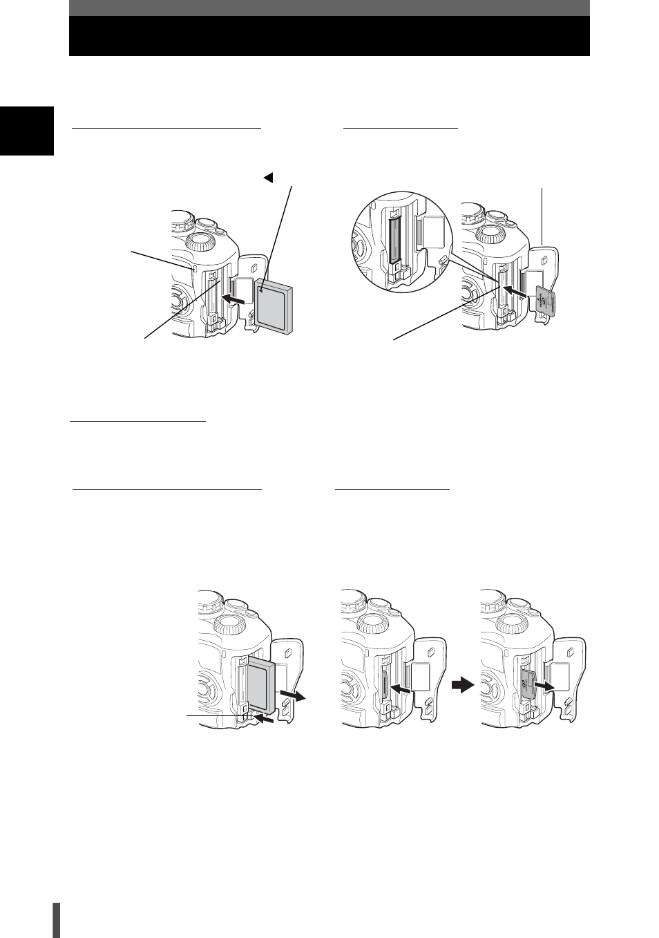 Loading the card | Olympus E-400 User Manual | Page 6 / 164