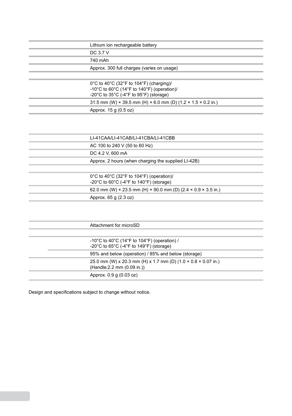 Olympus µ-550WP User Manual | Page 58 / 62