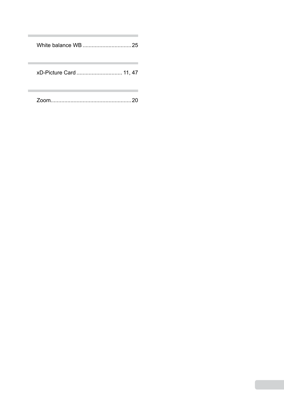 Olympus µ-550WP User Manual | Page 61 / 62