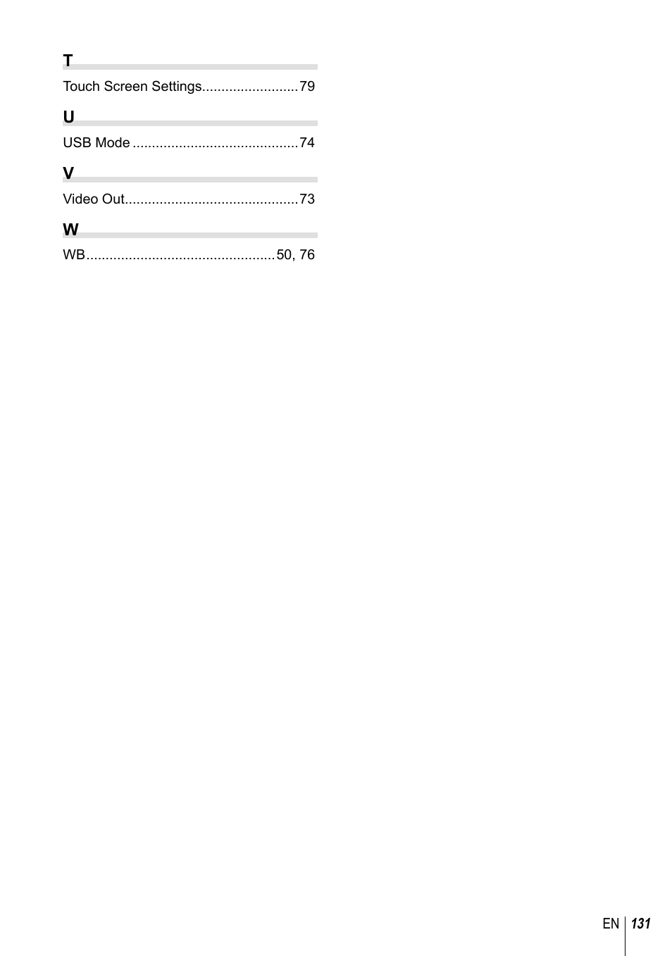 Olympus EPL5 User Manual | Page 131 / 133