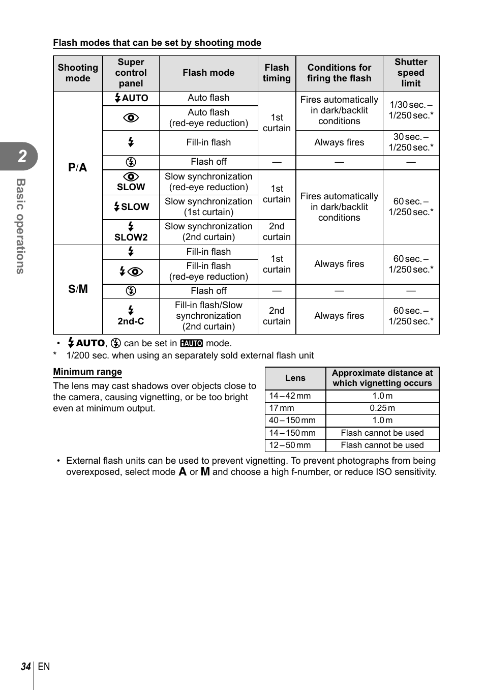 Basic operations | Olympus EPL5 User Manual | Page 34 / 133