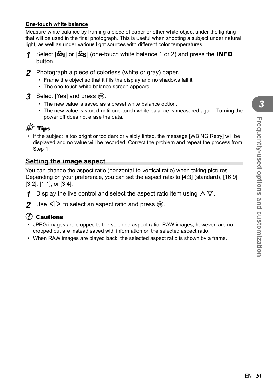 Olympus EPL5 User Manual | Page 51 / 133