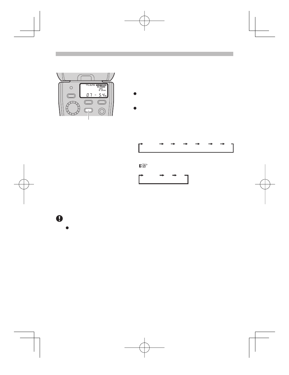 Setting the firing angle (zoom) | Olympus FL-36R User Manual | Page 21 / 56