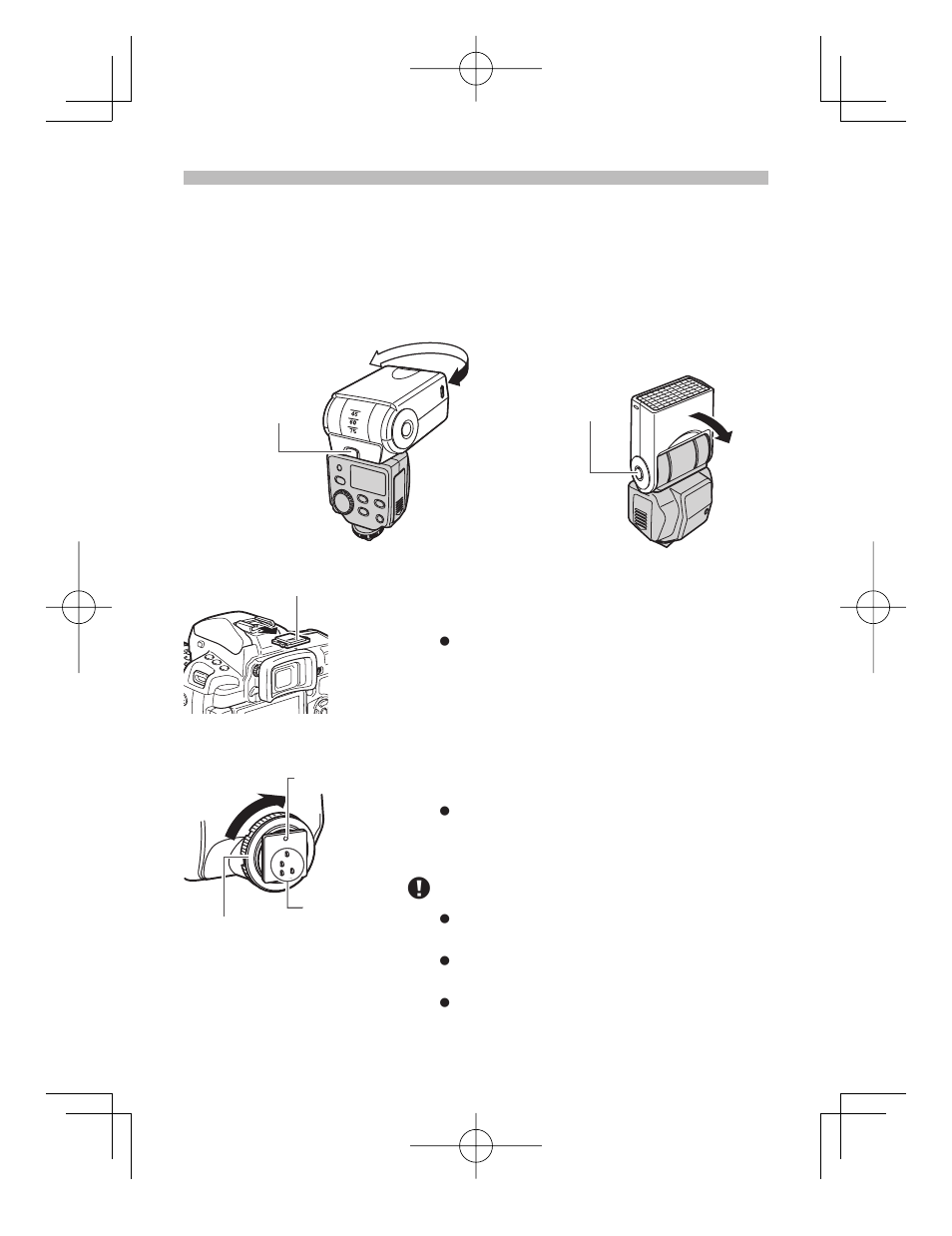 Attaching to the camera | Olympus FL-36R User Manual | Page 9 / 56