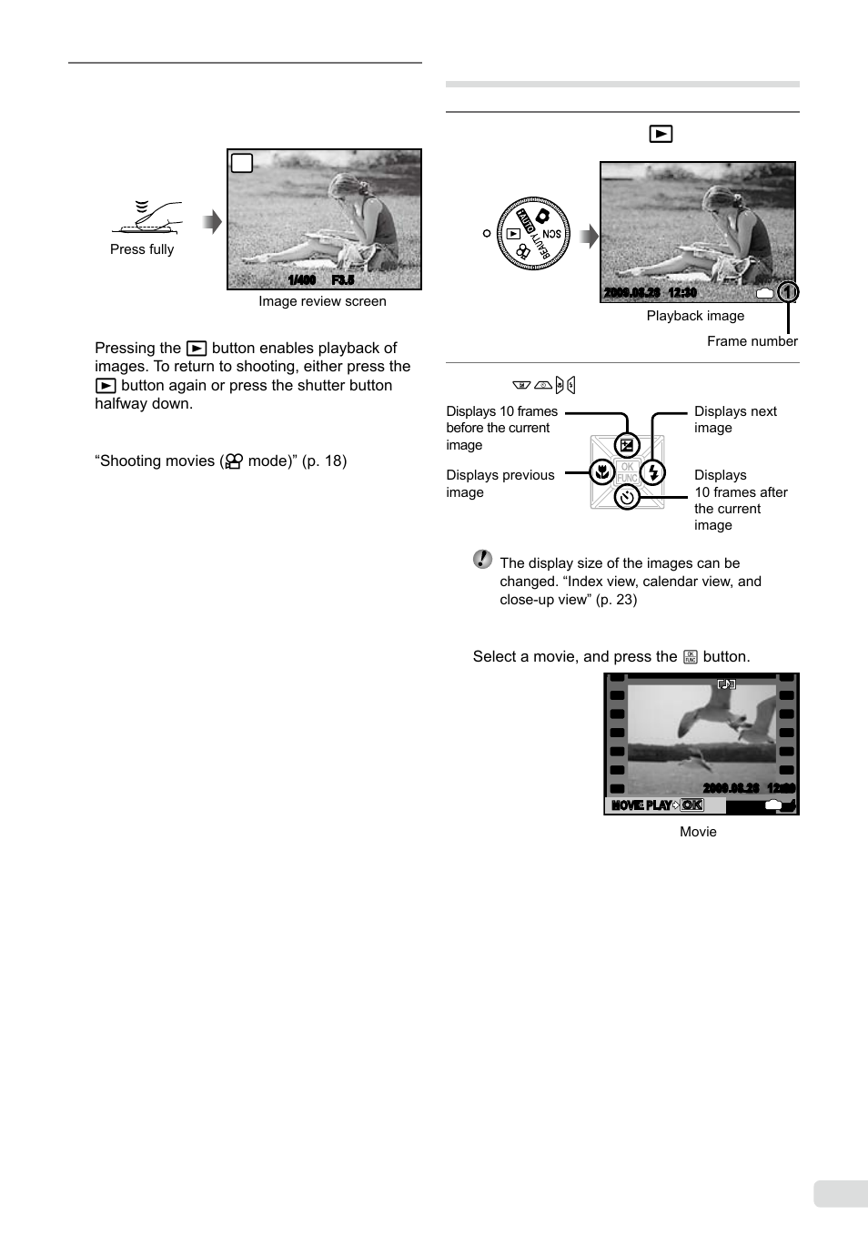 Viewing images, 15 en | Olympus µ-7000 User Manual | Page 15 / 68