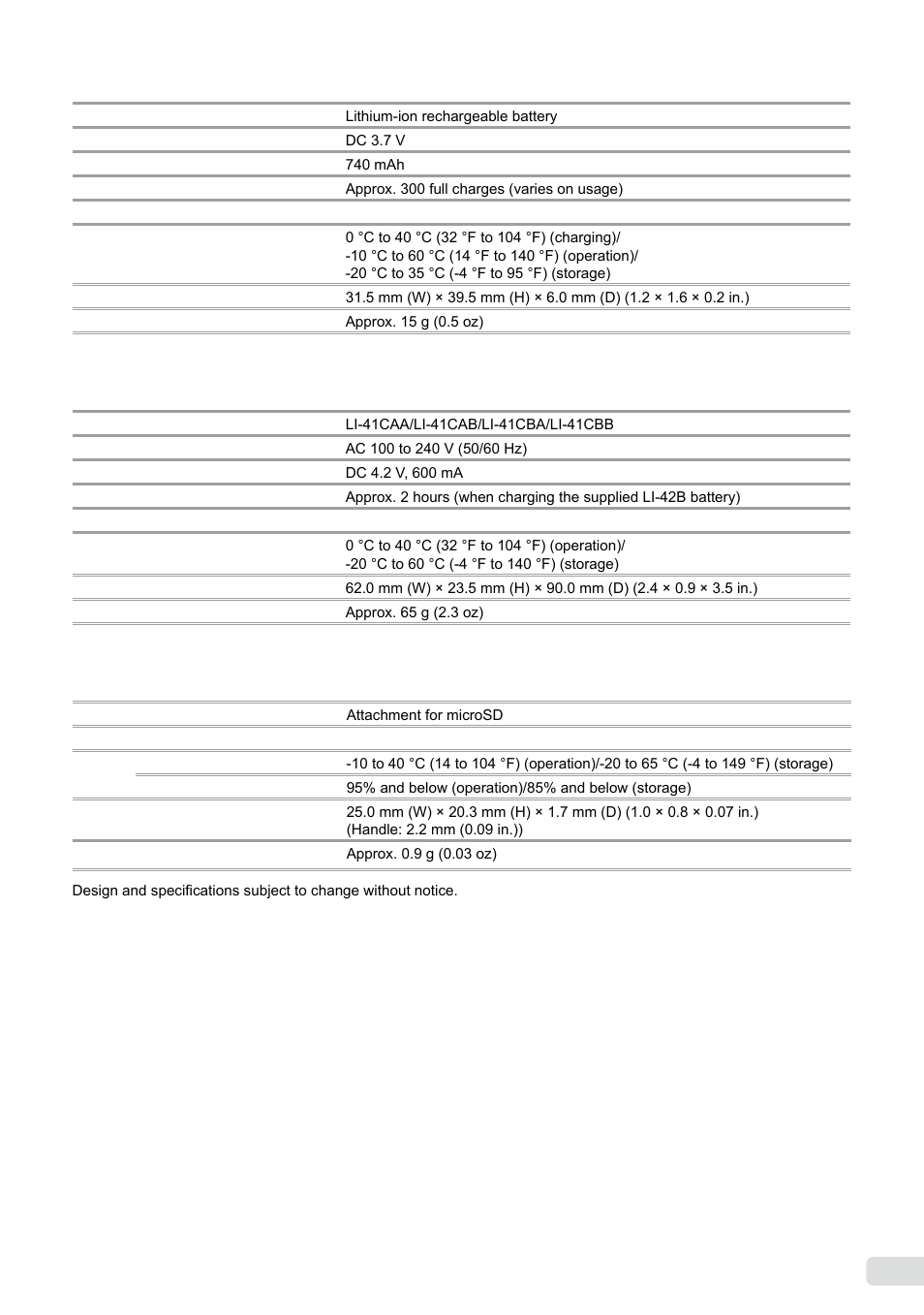 65 en | Olympus µ-7000 User Manual | Page 65 / 68