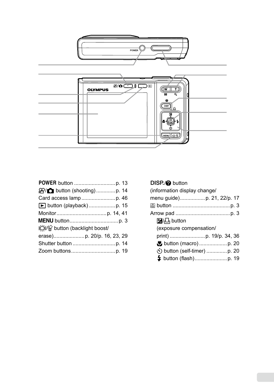 Olympus FE-360 User Manual | Page 7 / 58
