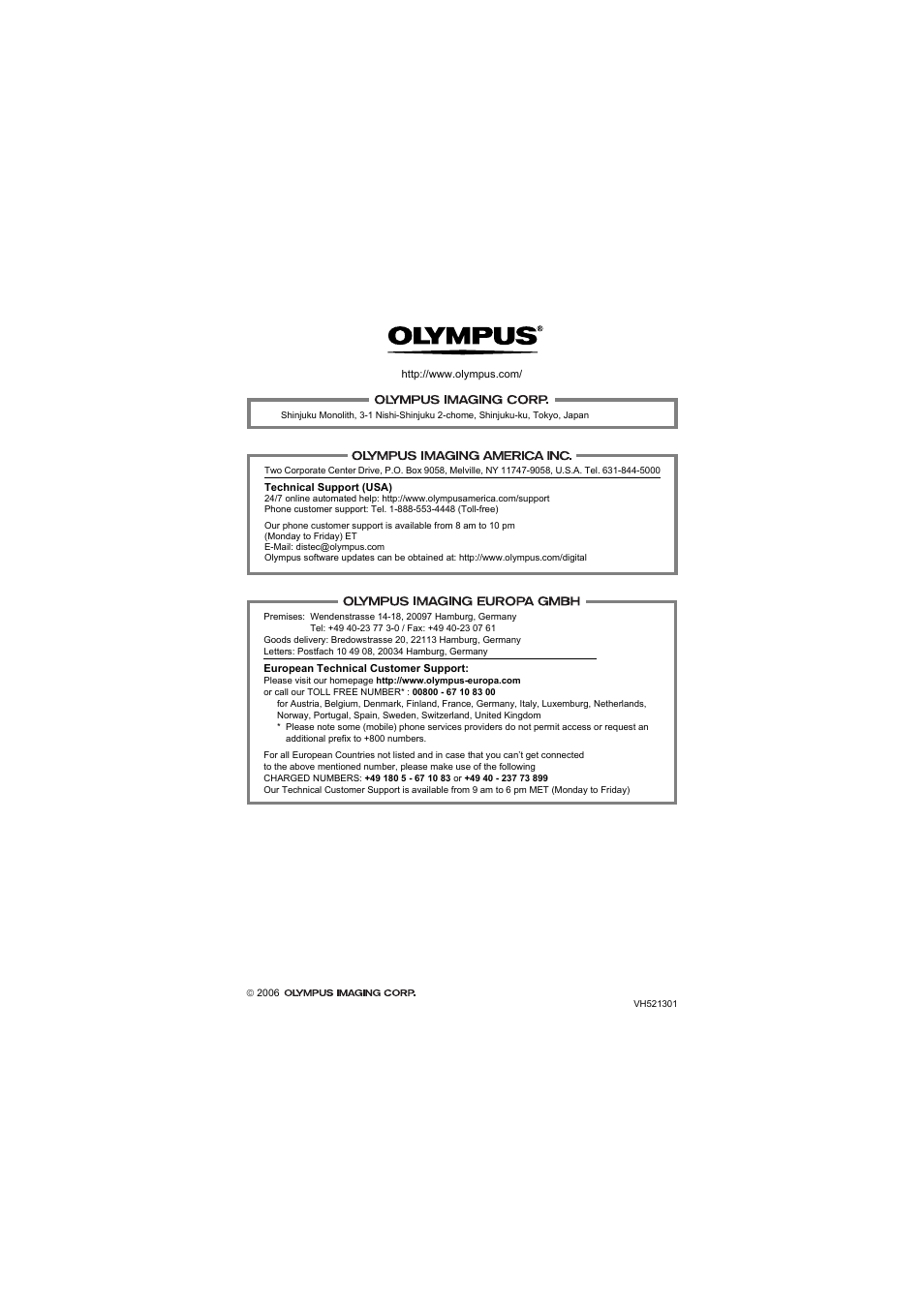 Olympus FE-140 User Manual | Page 80 / 80