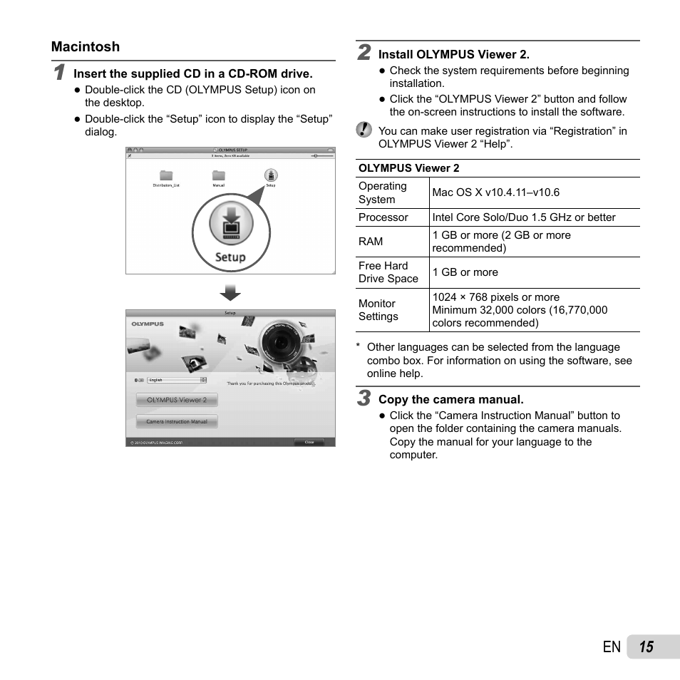 15 en | Olympus VR-310 User Manual | Page 15 / 76