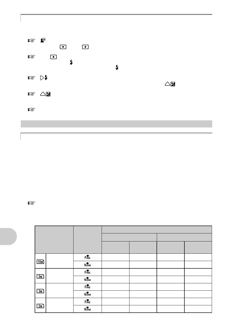 Taking pictures of a subject against backlight, Additional shooting tips and information | Olympus 1030 SW User Manual | Page 54 / 80