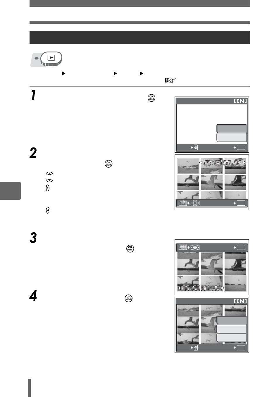 Creating an index | Olympus SP-350 User Manual | Page 100 / 195