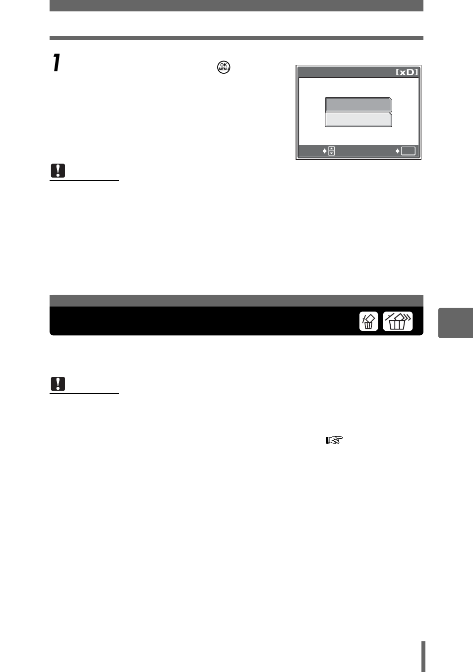 Erasing pictures, P. 105 | Olympus SP-350 User Manual | Page 105 / 195