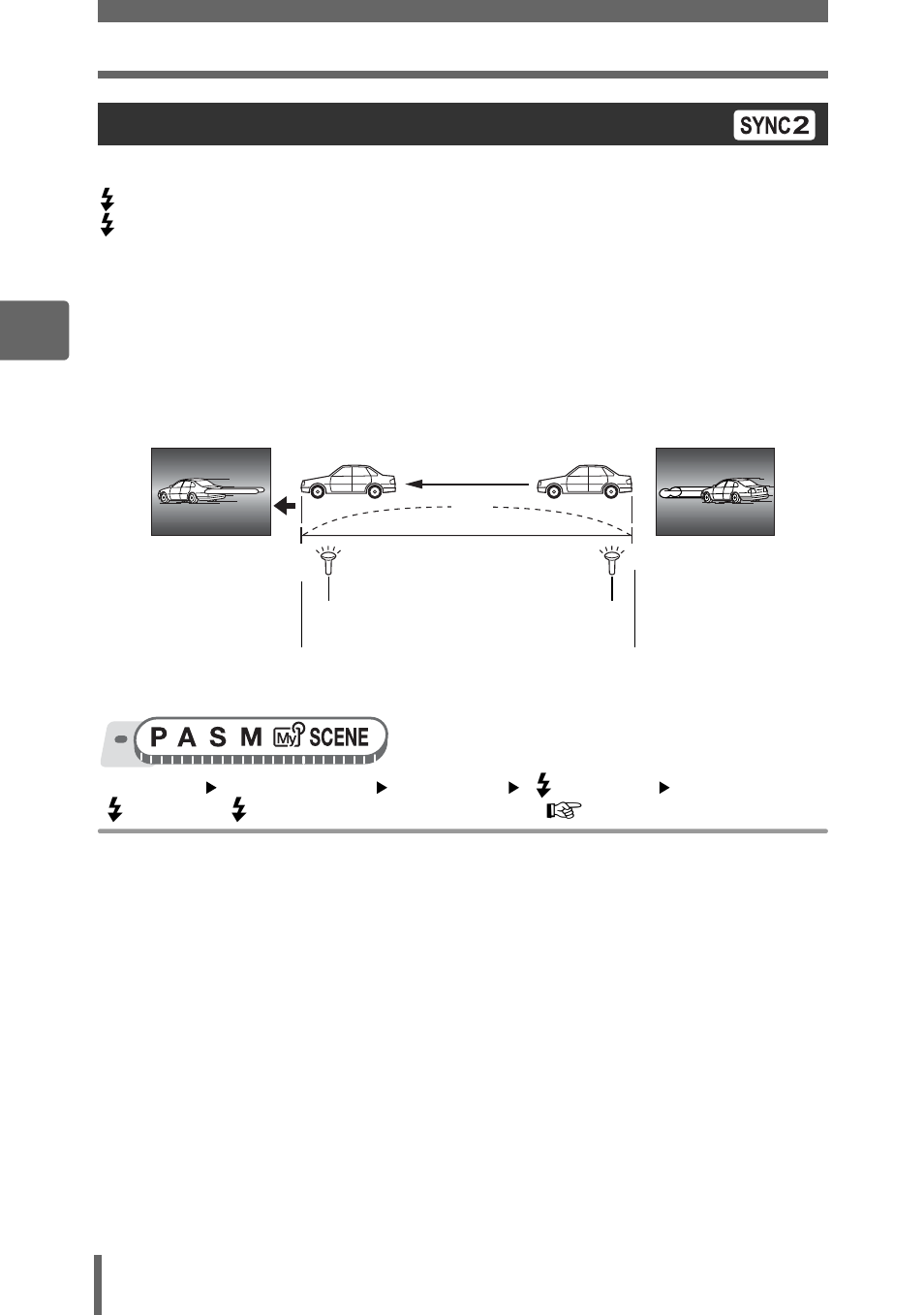 Synchro | Olympus SP-350 User Manual | Page 46 / 195