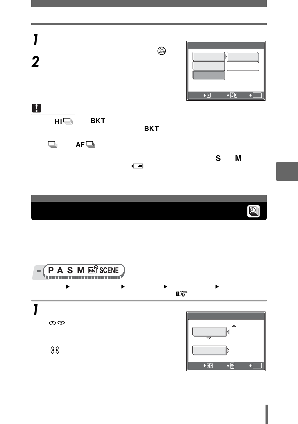 Timelapse shooting | Olympus SP-350 User Manual | Page 71 / 195