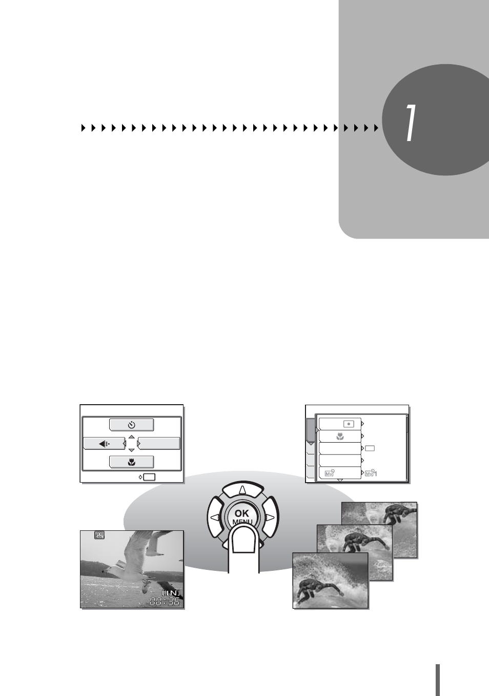 1 basic operation, Basic operation, P. 9 | Olympus SP-350 User Manual | Page 9 / 195