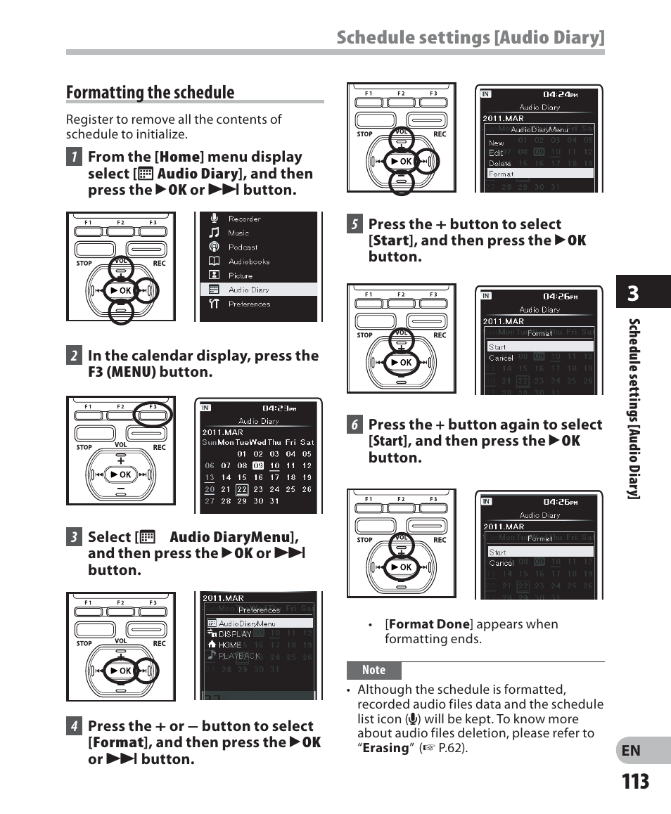 Olympus DM-5 User Manual | Page 113 / 187