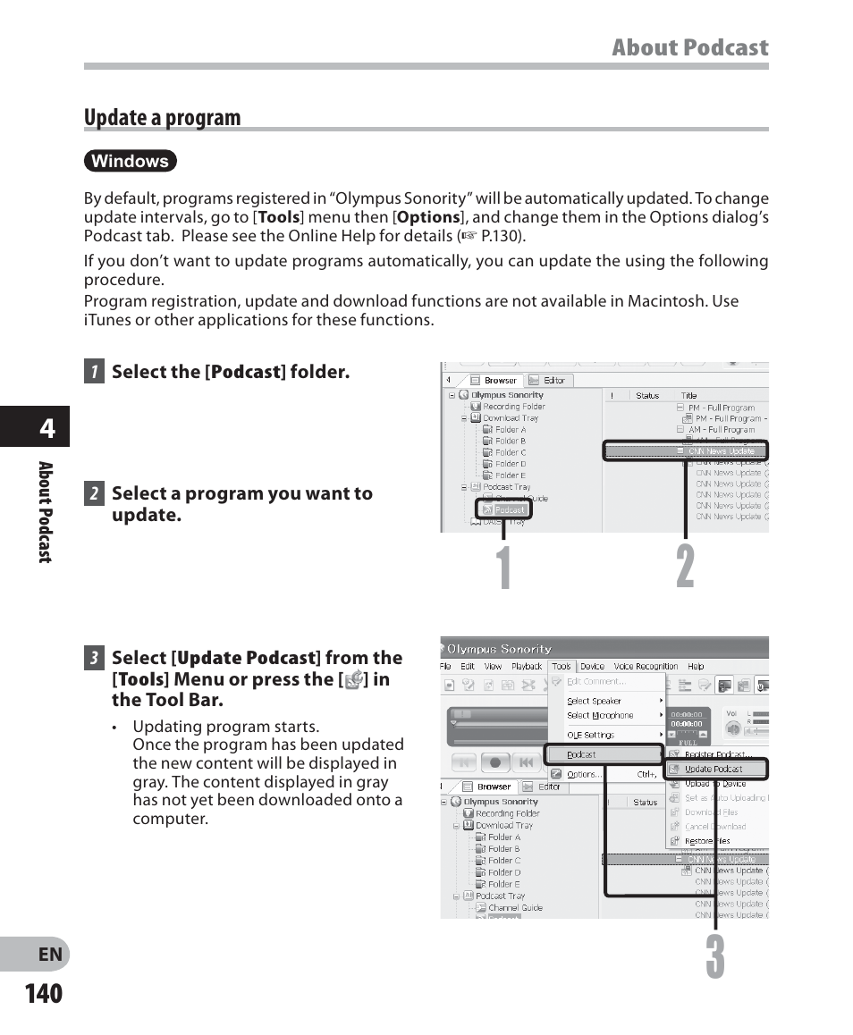 Olympus DM-5 User Manual | Page 140 / 187