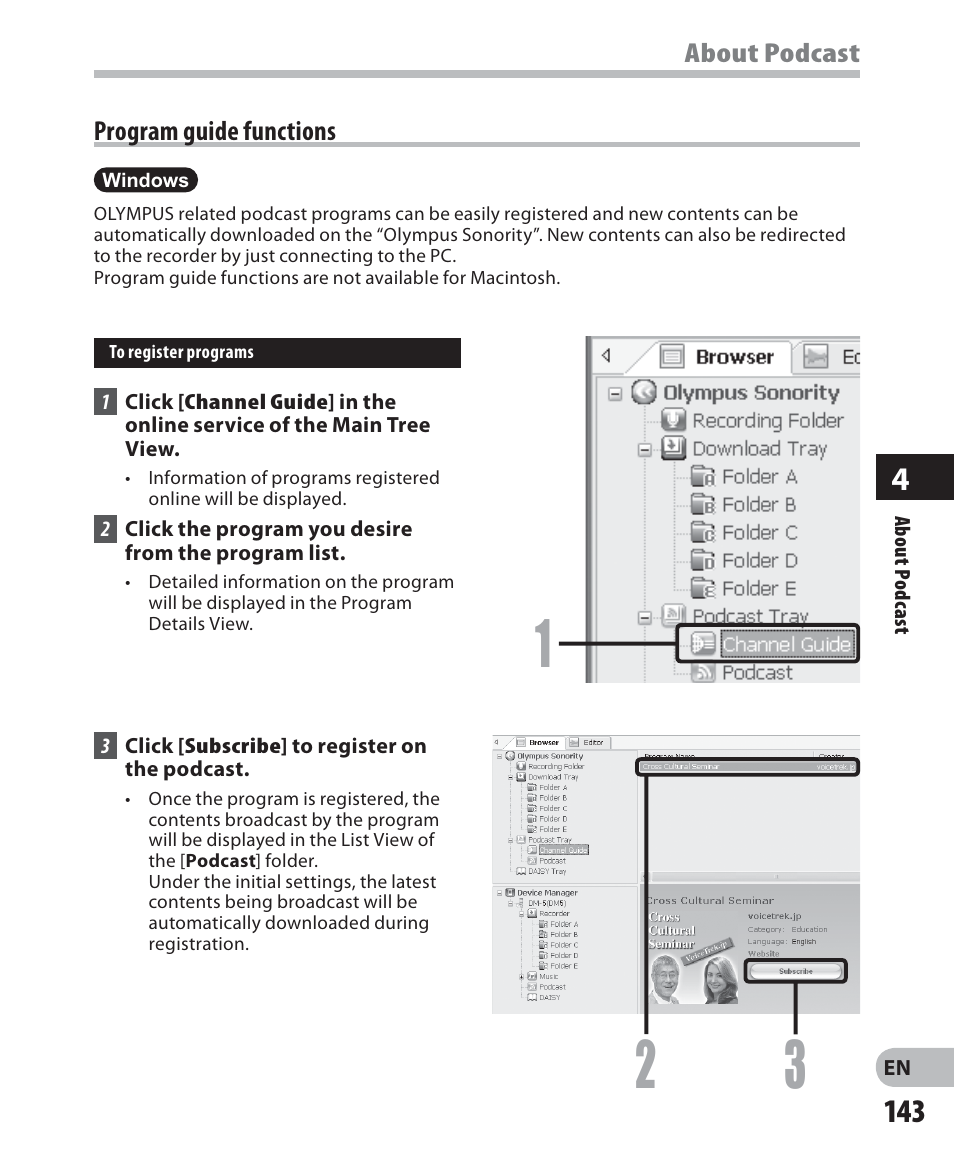 Olympus DM-5 User Manual | Page 143 / 187