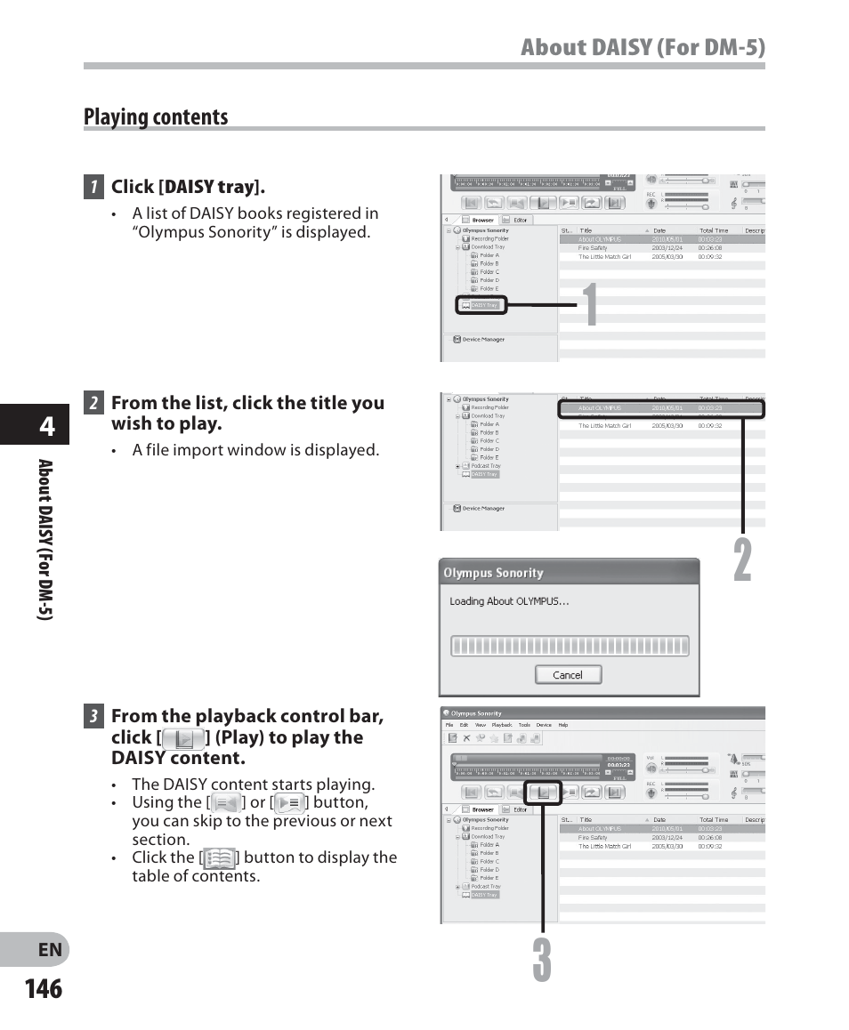 Olympus DM-5 User Manual | Page 146 / 187