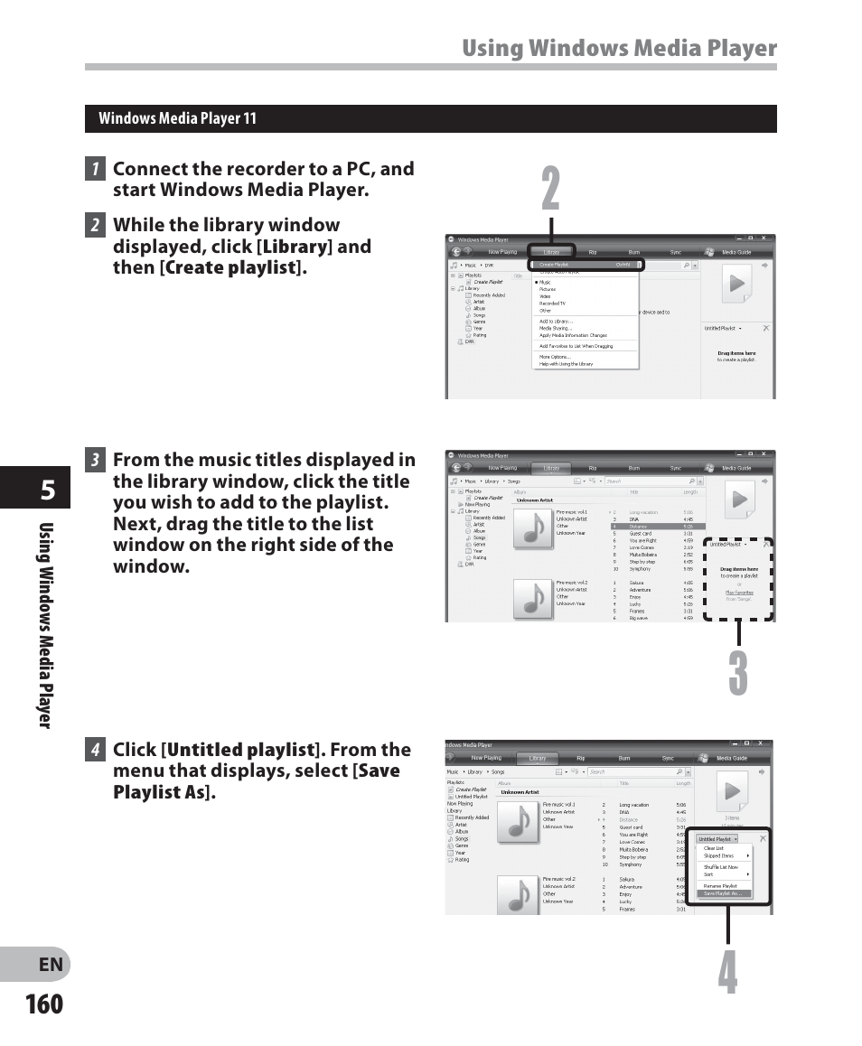 Olympus DM-5 User Manual | Page 160 / 187