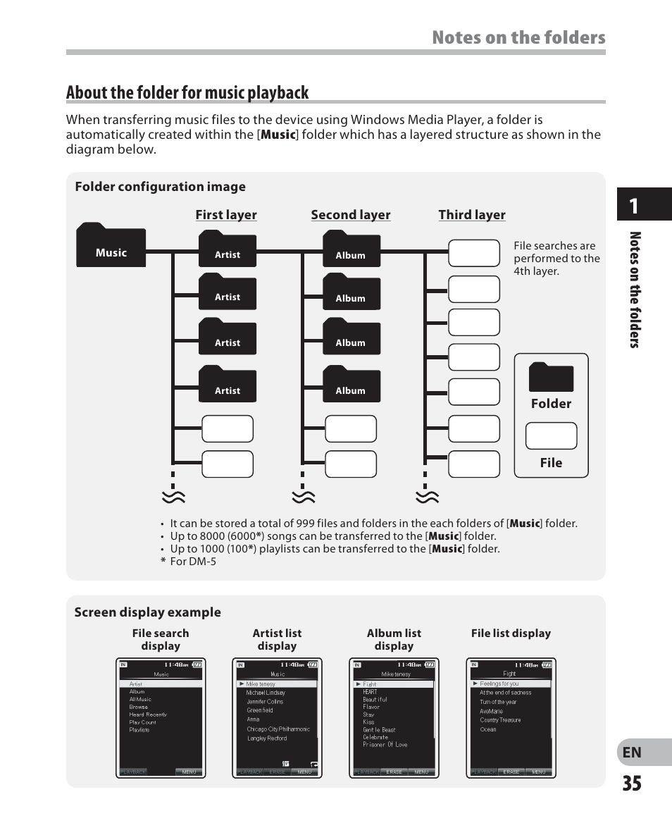 Olympus DM-5 User Manual | Page 35 / 187