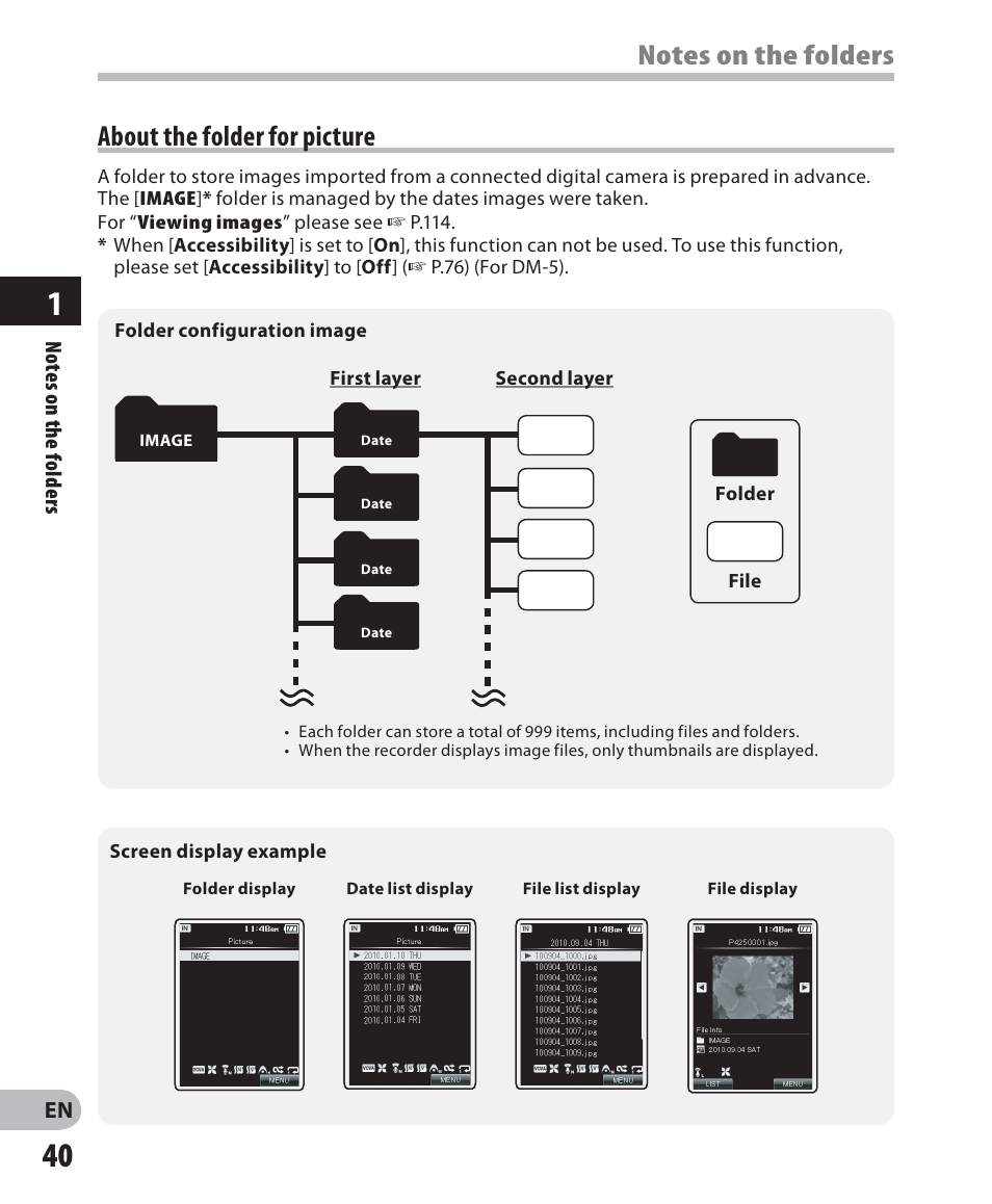 Olympus DM-5 User Manual | Page 40 / 187