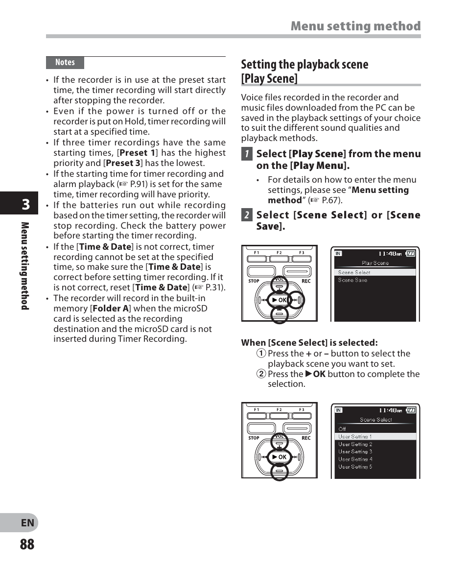 Olympus DM-5 User Manual | Page 88 / 187
