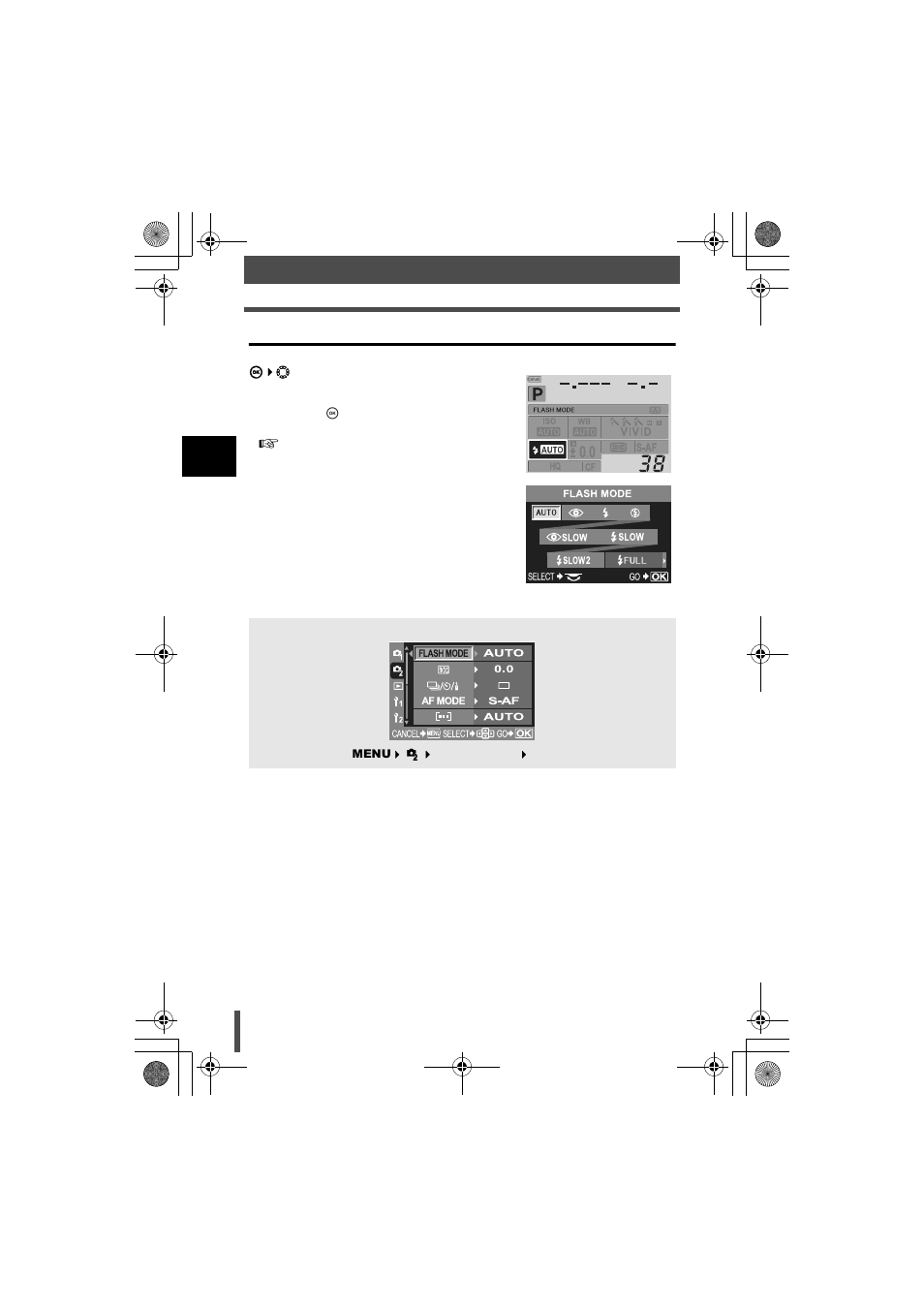 Setting the flash mode | Olympus E-330 User Manual | Page 50 / 196