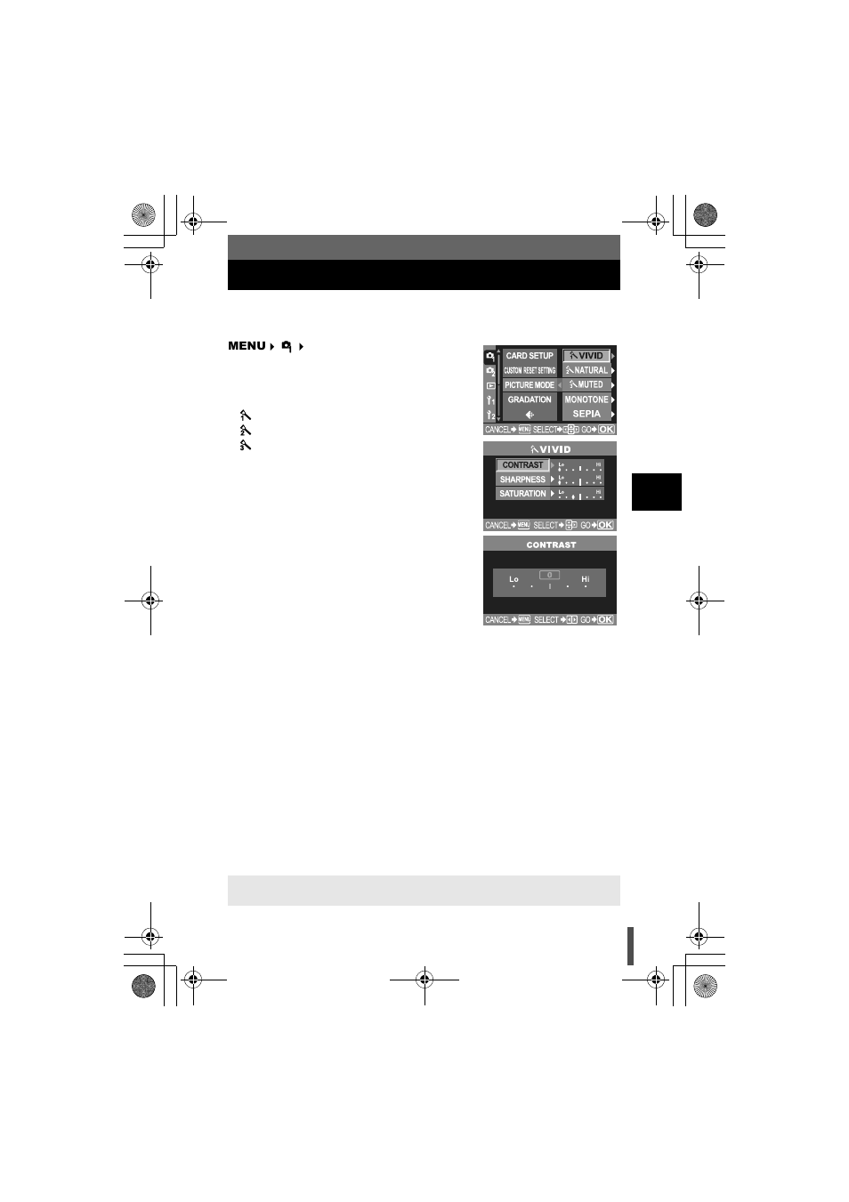 Picture mode | Olympus E-330 User Manual | Page 85 / 196