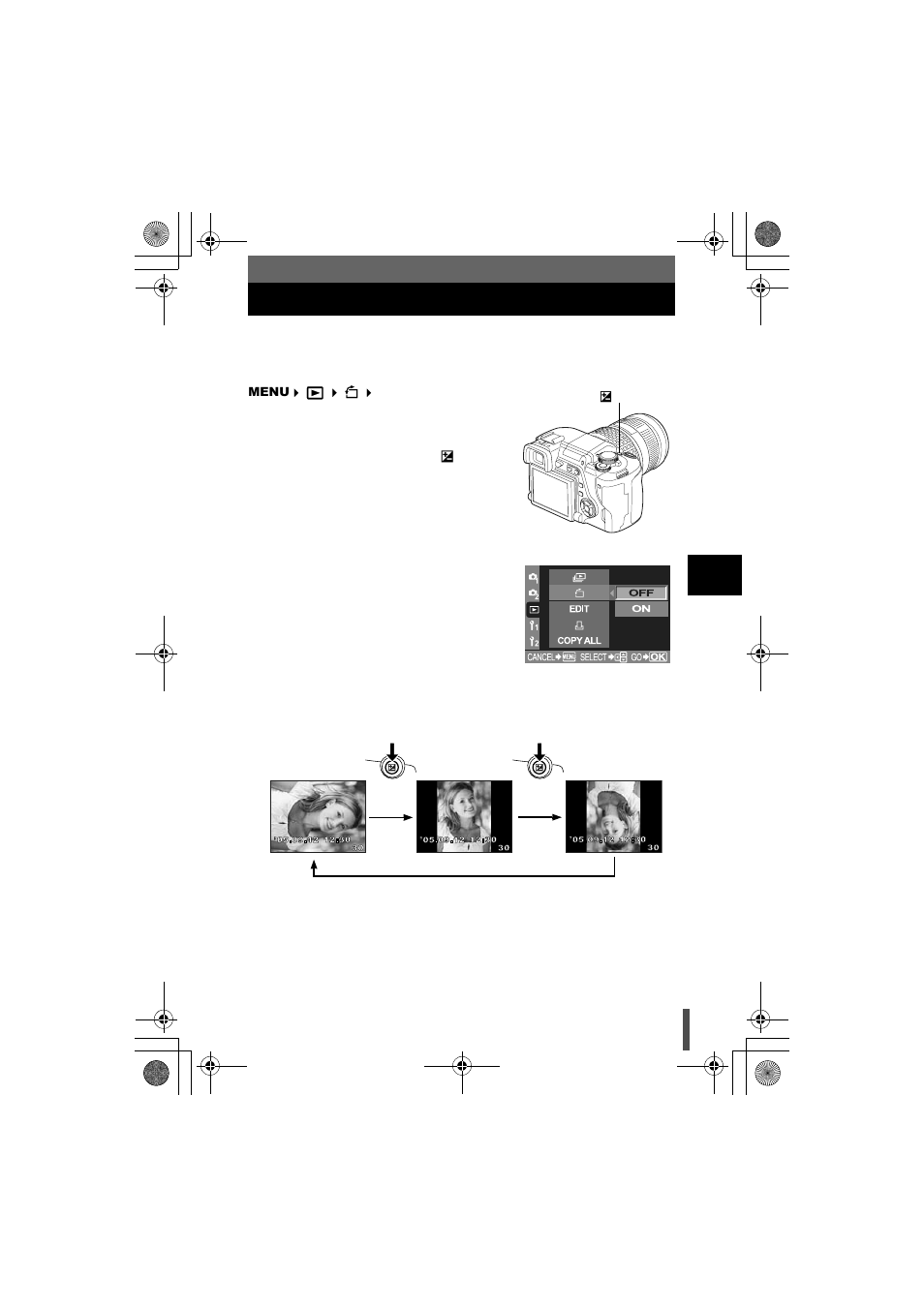Rotating images | Olympus E-330 User Manual | Page 95 / 196