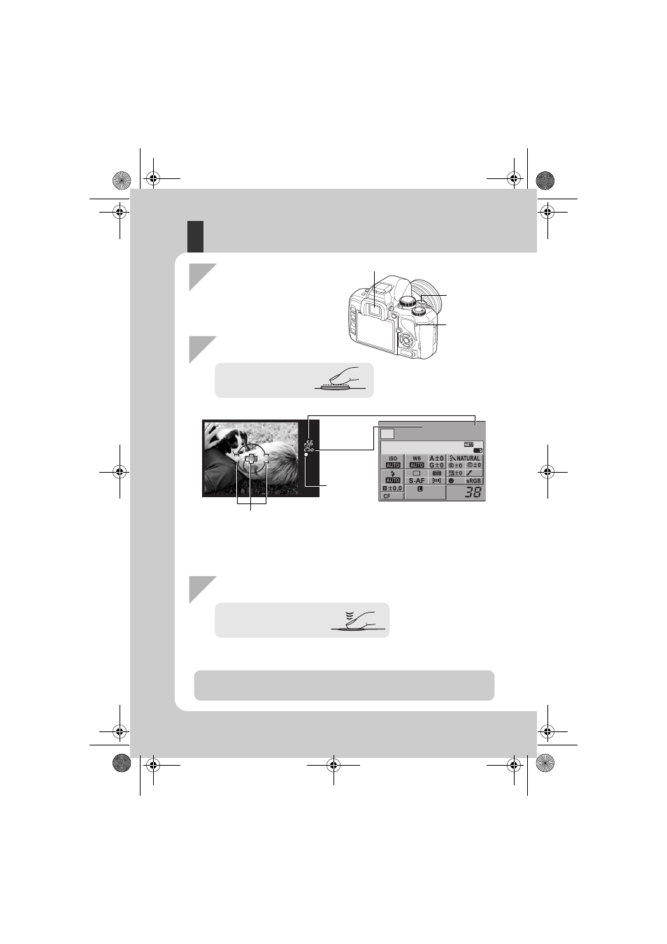 Shooting | Olympus E-450 User Manual | Page 16 / 147