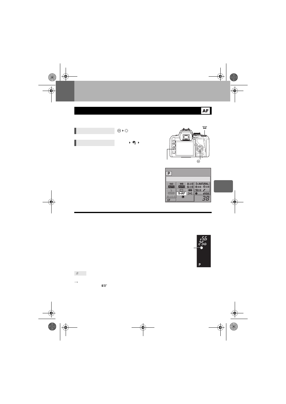 Focusing and shooting functions, Af mode selection | Olympus E-450 User Manual | Page 51 / 147