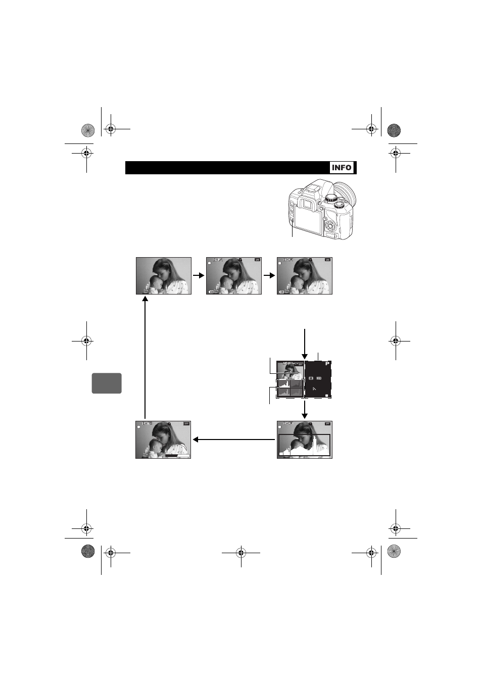 Information display | Olympus E-450 User Manual | Page 76 / 147