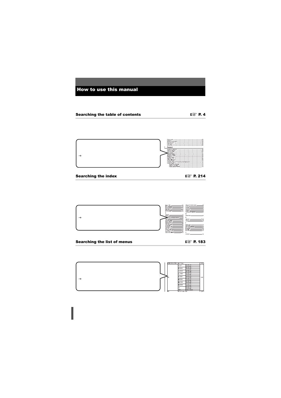 How to use this manual, 2how to use this manual | Olympus E-500 User Manual | Page 2 / 216