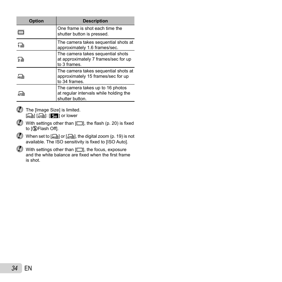 34 en | Olympus SH-21 User Manual | Page 34 / 82