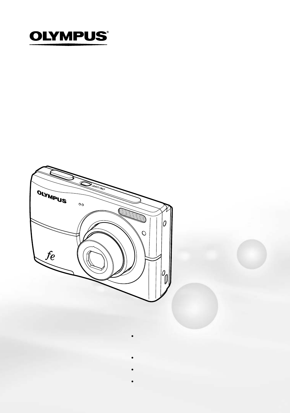 Olympus FE-45 User Manual | 58 pages