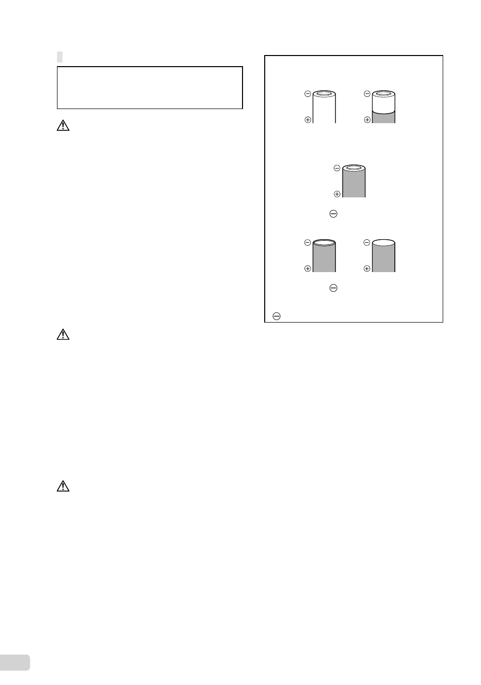 Battery handling precautions, 50 en | Olympus FE-45 User Manual | Page 50 / 58