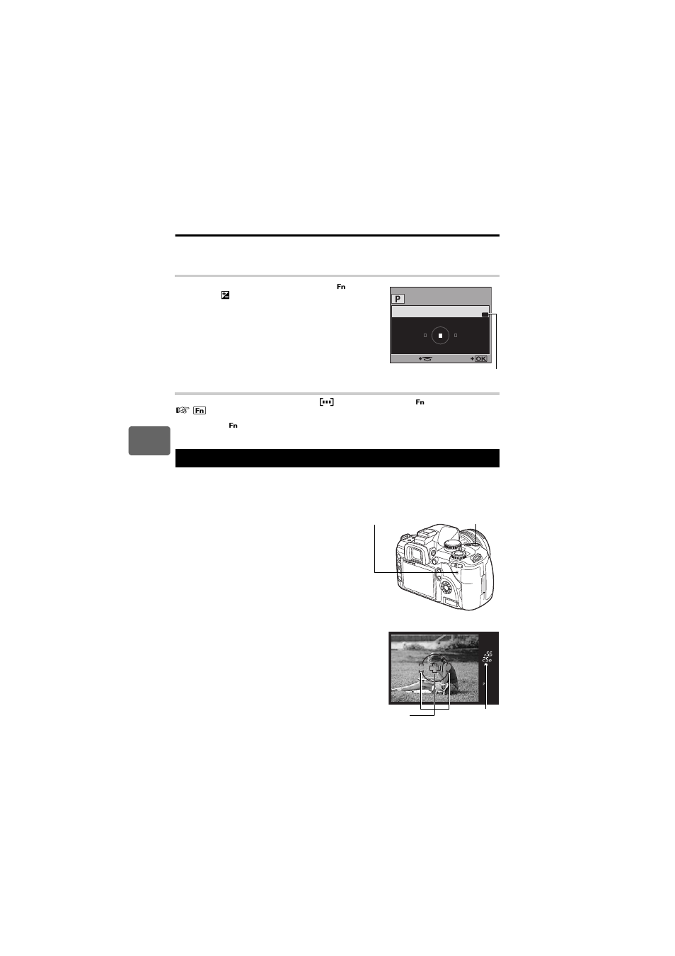 Focus lock – if correct focus cannot be obtained | Olympus E-520 User Manual | Page 54 / 147