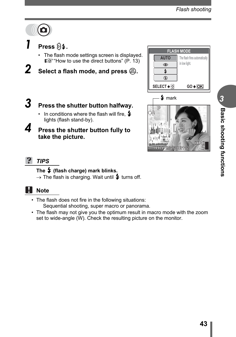 Olympus FE-120 User Manual | Page 43 / 139