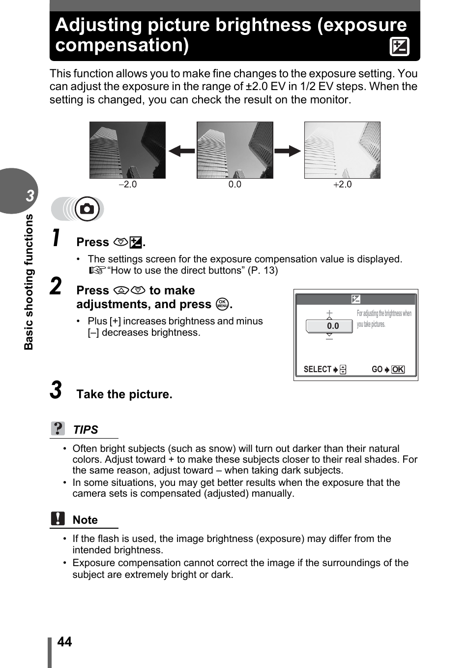 P. 44 | Olympus FE-120 User Manual | Page 44 / 139