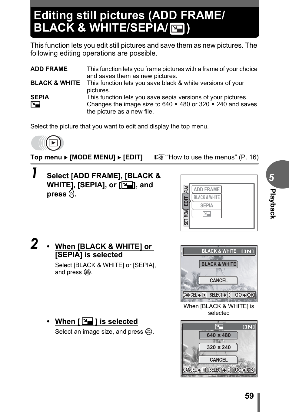 Olympus FE-120 User Manual | Page 59 / 139