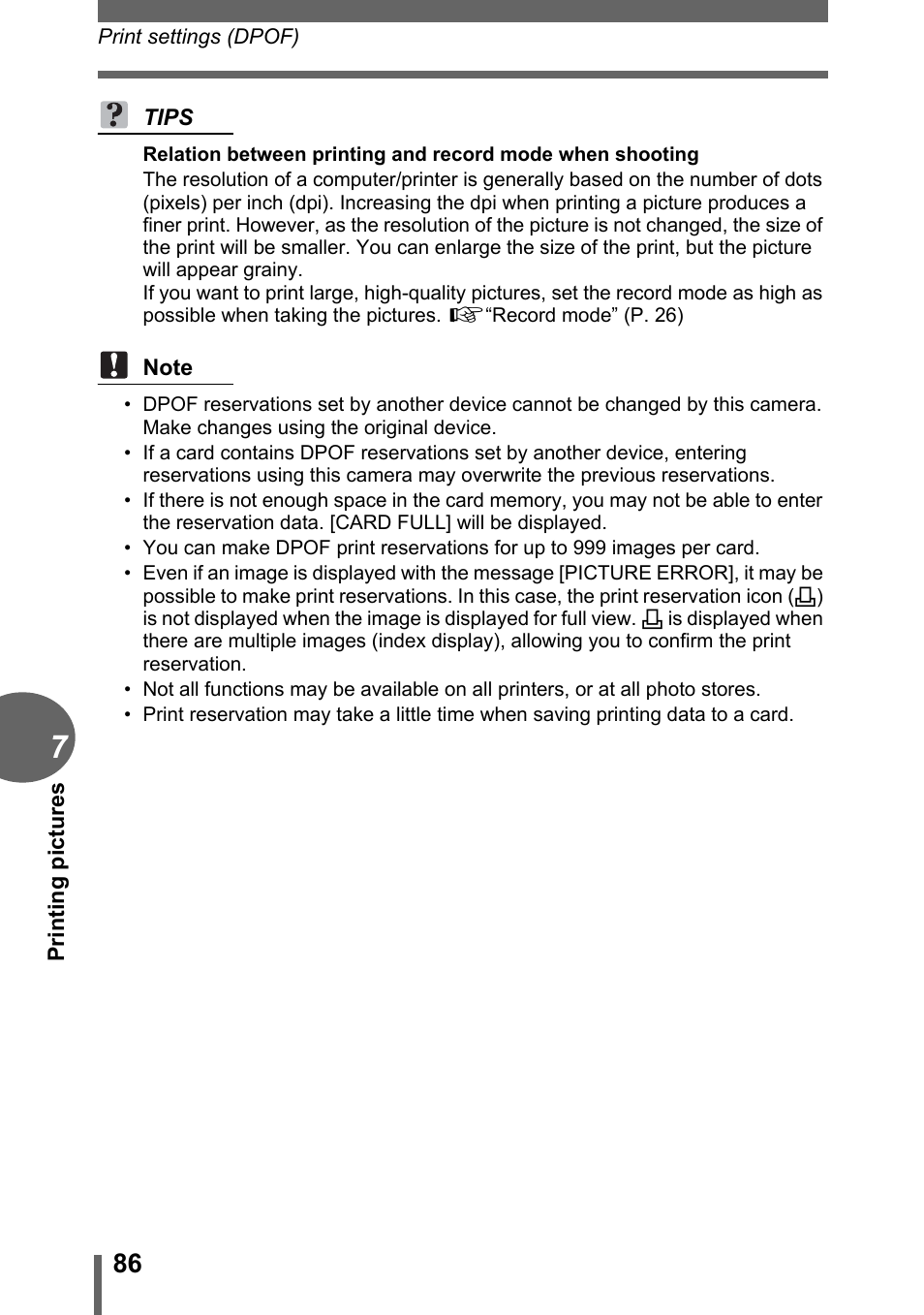 Olympus FE-120 User Manual | Page 86 / 139