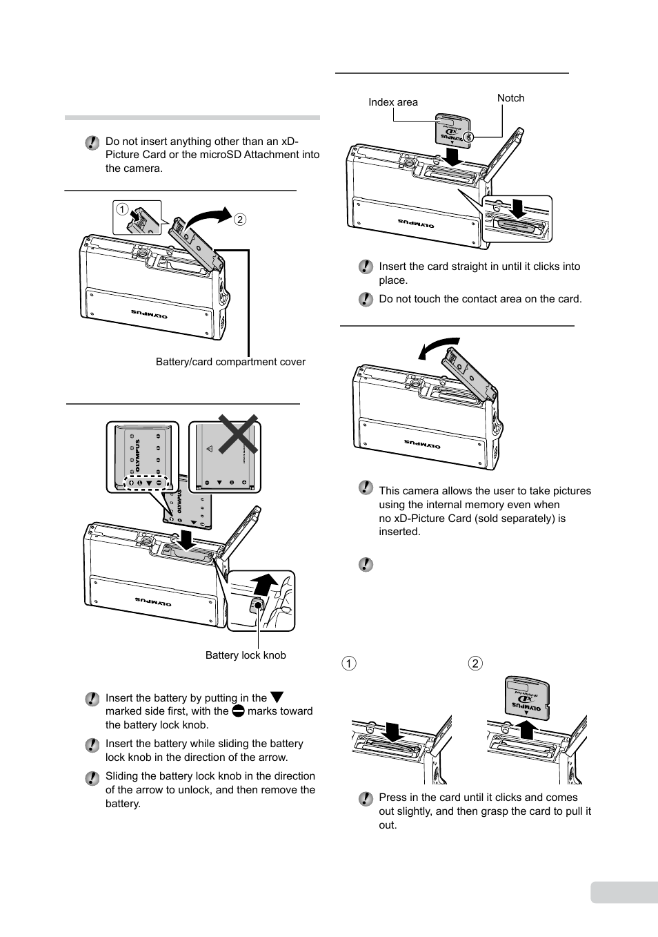 11 en | Olympus µ 1050 SW User Manual | Page 11 / 80