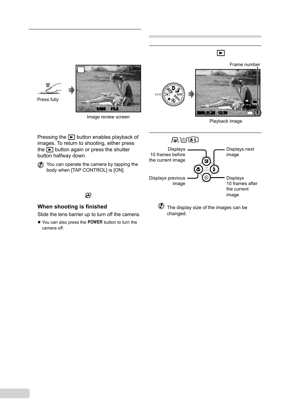 Viewing images, 1 en | Olympus µ 1050 SW User Manual | Page 16 / 80