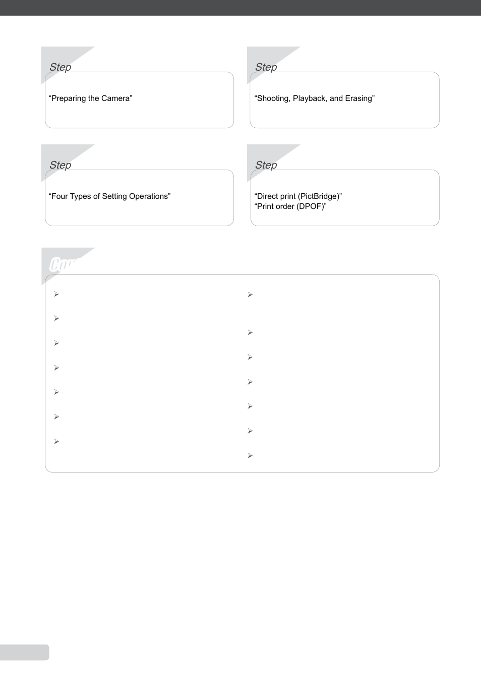 Olympus µ 1050 SW User Manual | Page 2 / 80