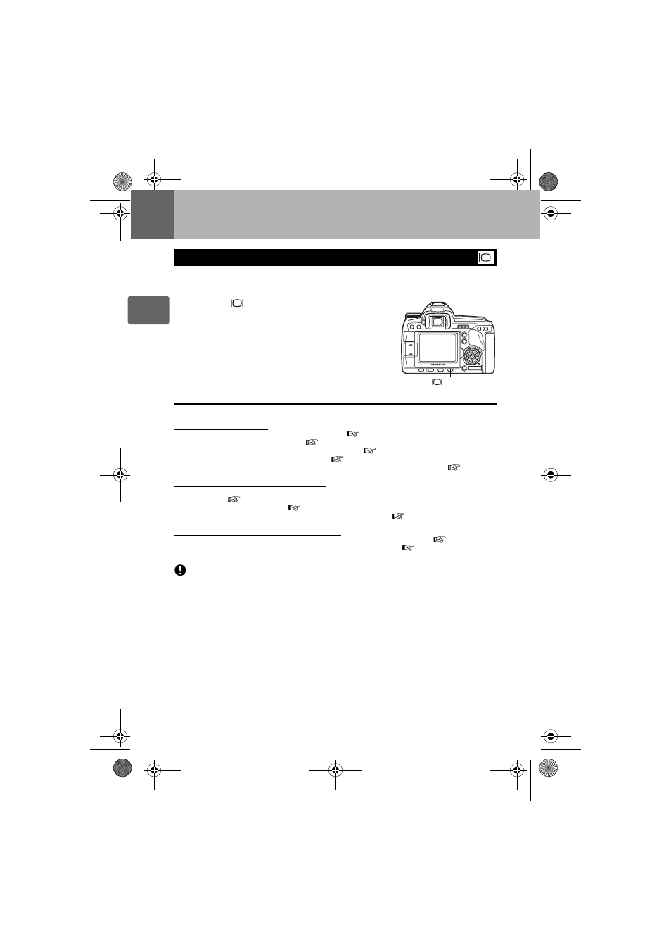 Using live view | Olympus E-30 User Manual | Page 34 / 163