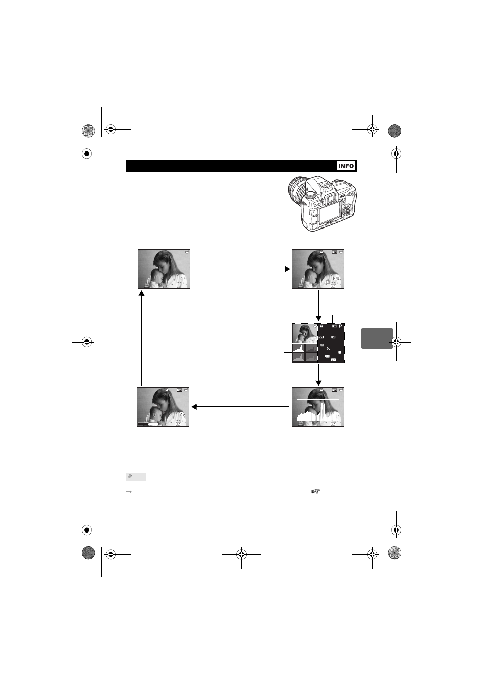 Information display | Olympus E-30 User Manual | Page 85 / 163