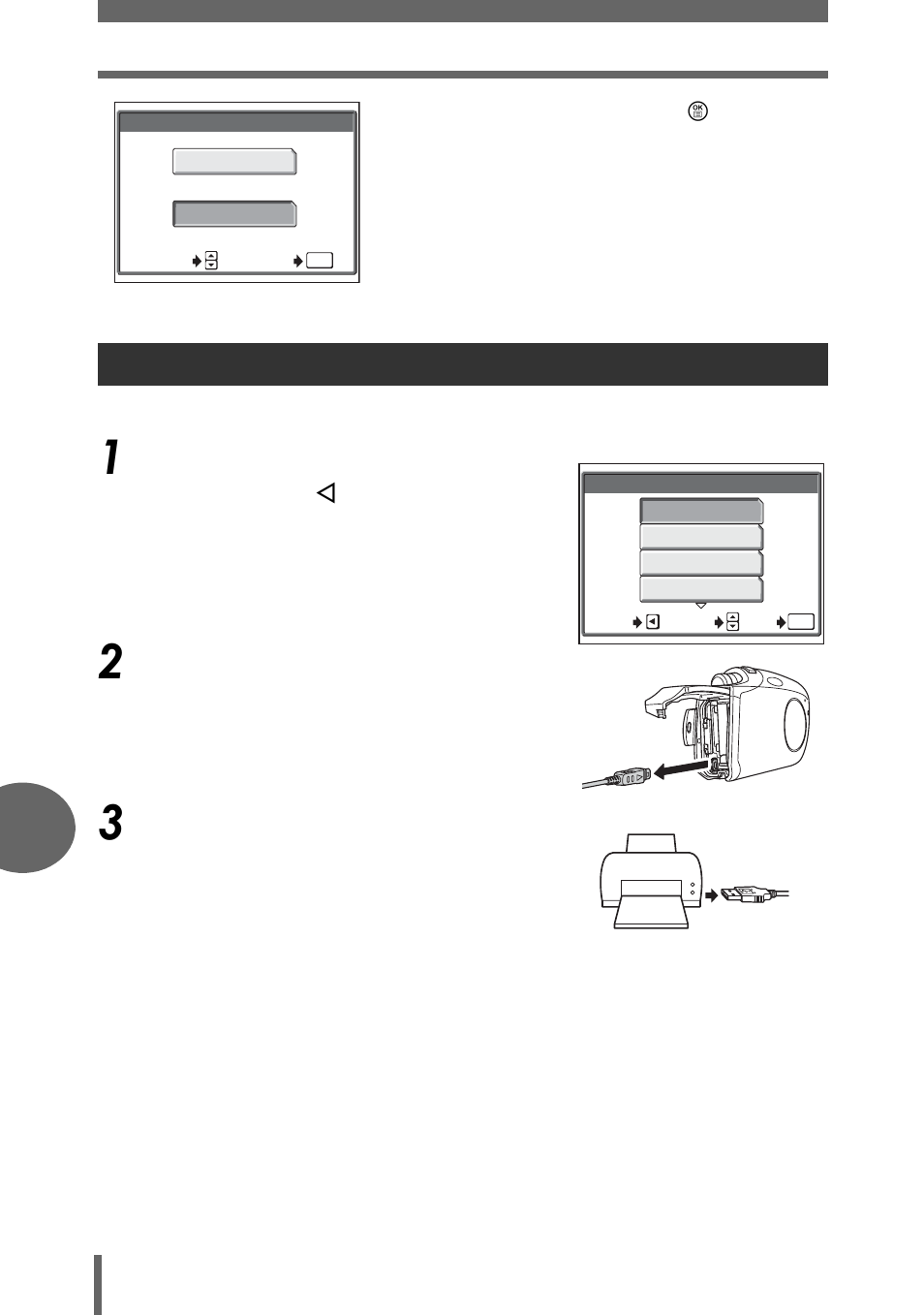 Exiting direct printing | Olympus µ-mini DIGITAL S User Manual | Page 100 / 158