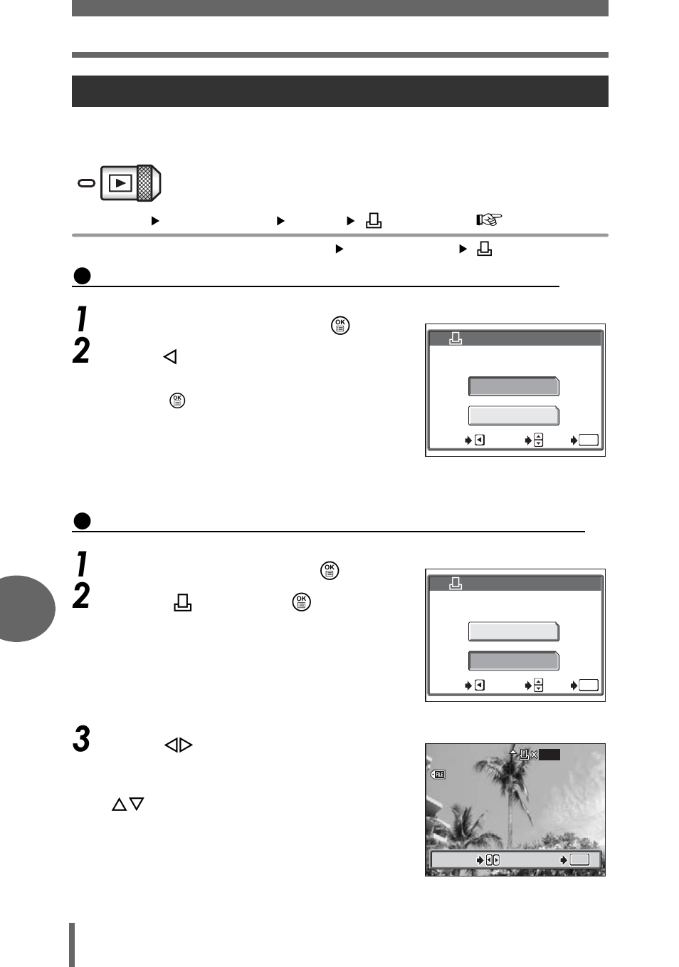 Resetting print reservation data | Olympus µ-mini DIGITAL S User Manual | Page 106 / 158